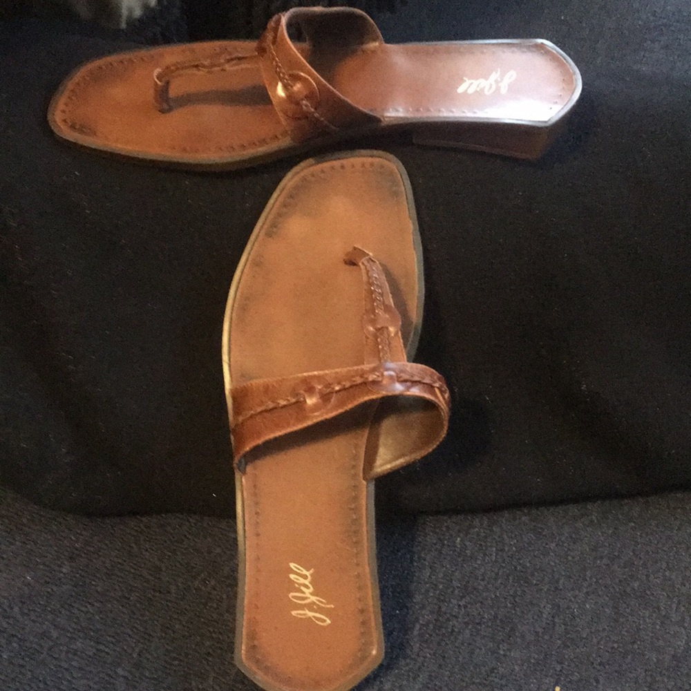 JJill Leather Sandal Size 10